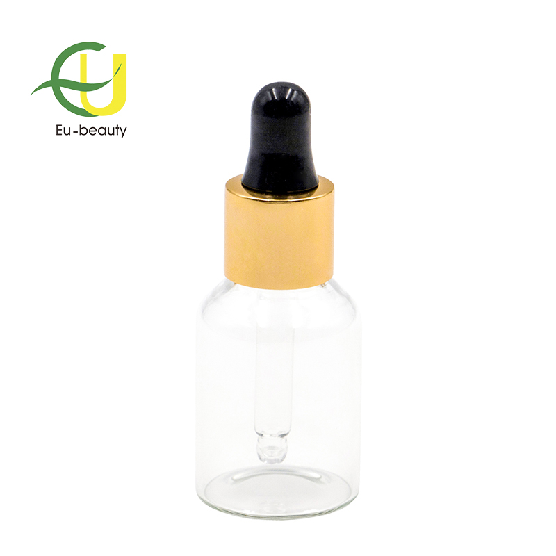 Glass dropper bottle